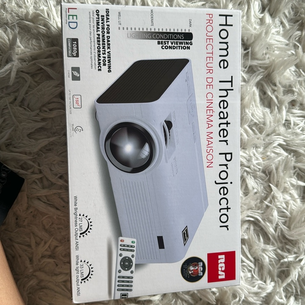 RCA Home Theater Projector
